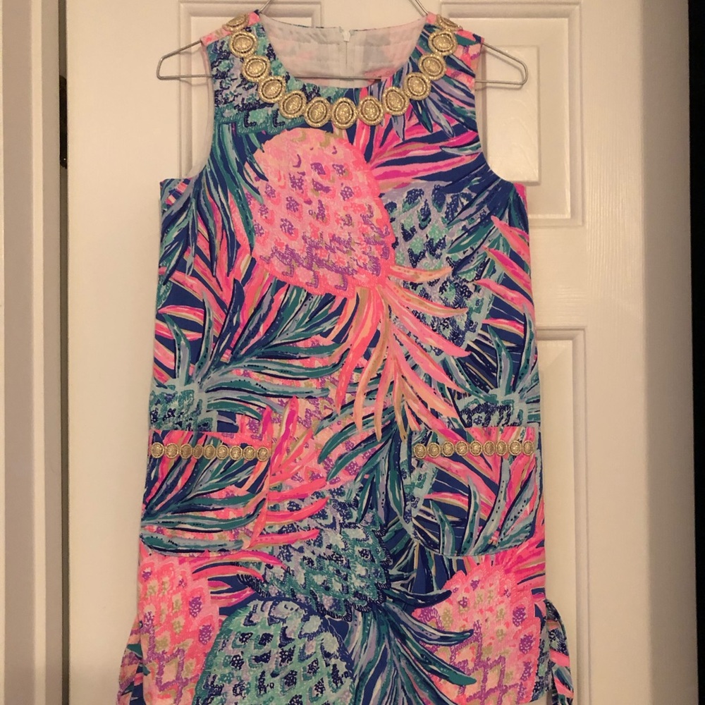 Lilly Pulitzer Size 8 Classic Shift Dress - EUC